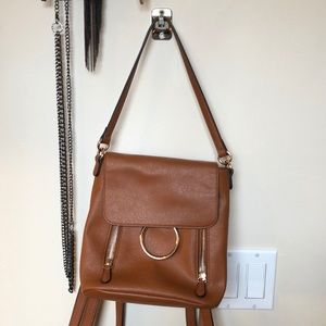 Convertible Backpack purse with shoulder strap